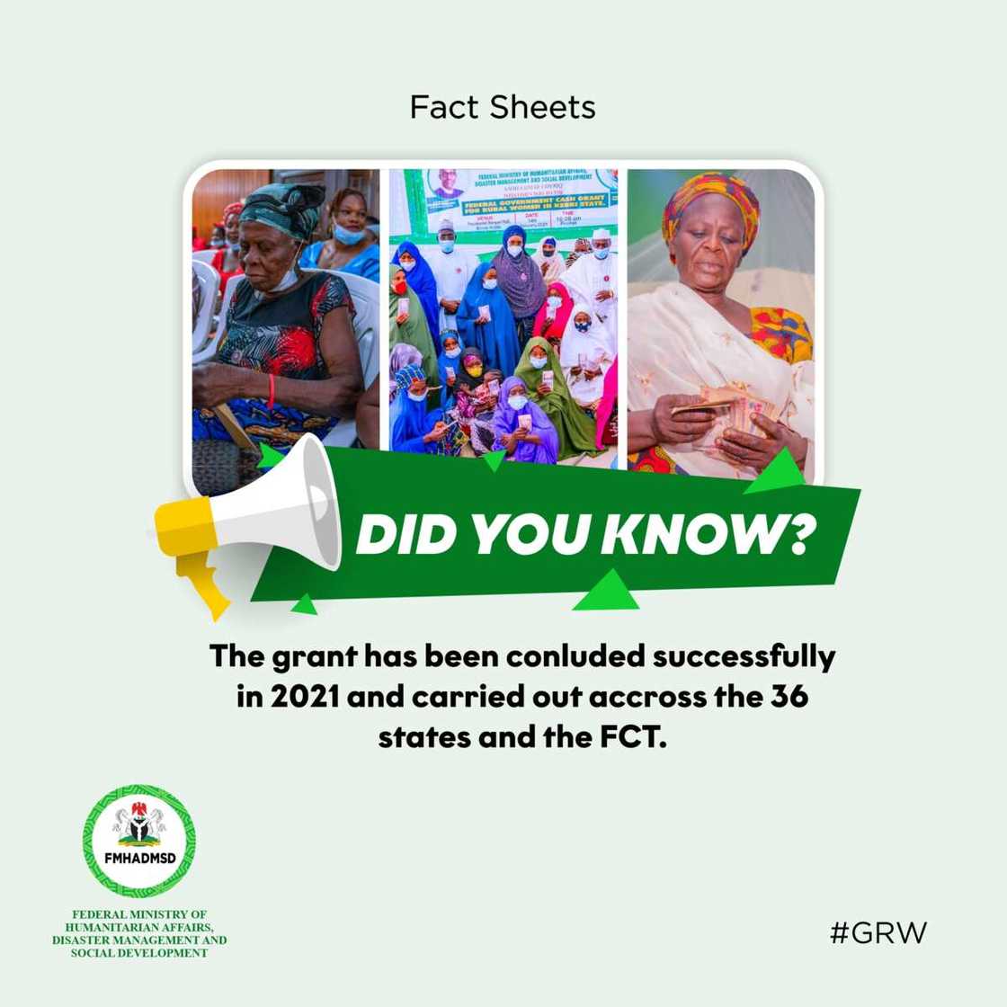 All You Need To Know About FG's Concluded Grant For Rural Women #GRW All You Need To Know About FG's Concluded Grant For Rural Women #GRW