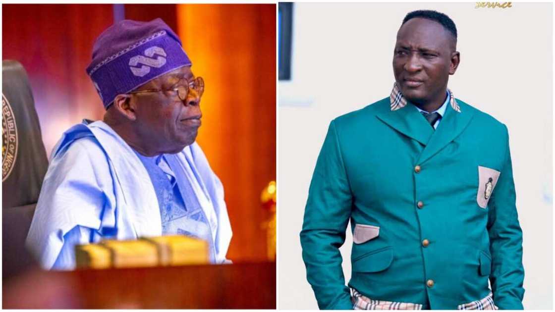 Shugaban kasa Bola Tinubu da Prophet Omoto Fufeyin