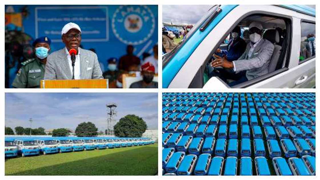 Good news for Lagosians as Sanwo-Olu launches 600 hi-tech buses, shares photos Good news for Lagosians as Sanwo-Olu launches 600 hi-tech buses, shares photos