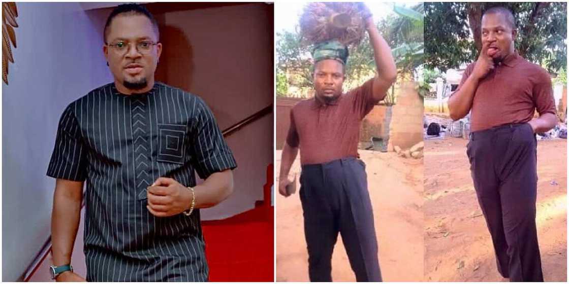 Walter Anga, Throwback pictures of actor Walter Anga