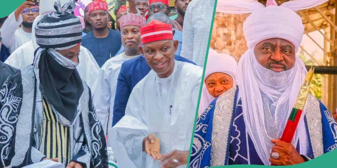 Abba Kabir-Sanusi and Ado Bayero Abba Kabir-Sanusi and Ado Bayero
