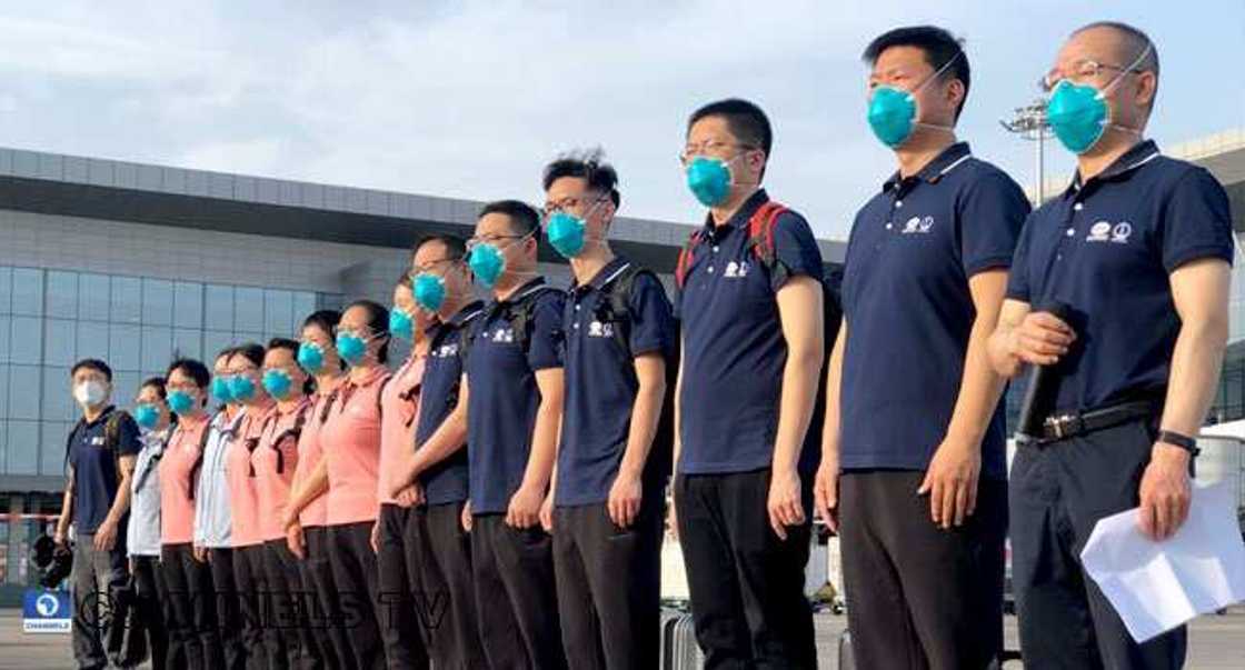 COVID-19: An fitar da sakamakon gwajin da aka yi wa likitocin China 15 da suka zo Najeriya COVID-19: An fitar da sakamakon gwajin da aka yi wa likitocin China 15 da suka zo Najeriya