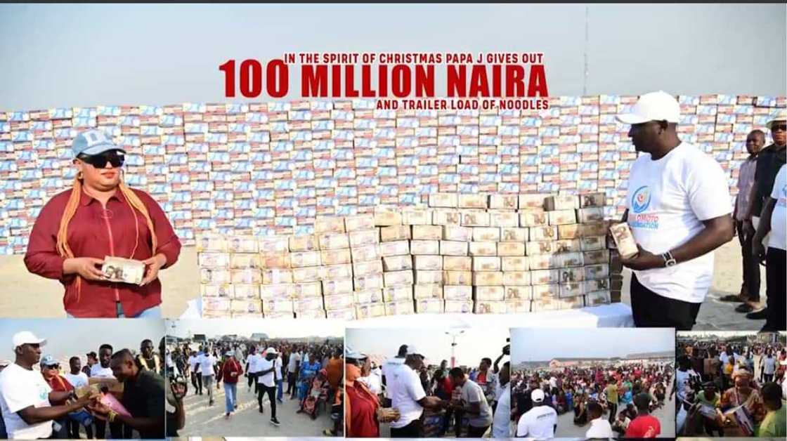 Prophet Jeremiah Fufeyin Distributes N100m, Trucks of Noodles to Celebrate Christmas with Nigerians