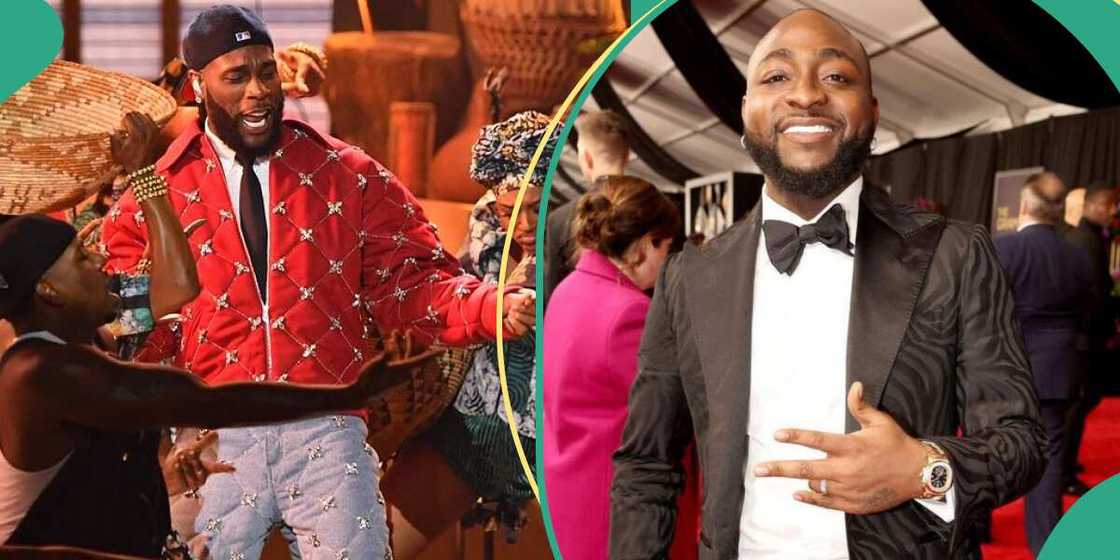 Burna Boy trolls his colleague Davido Burna Boy trolls his colleague Davido