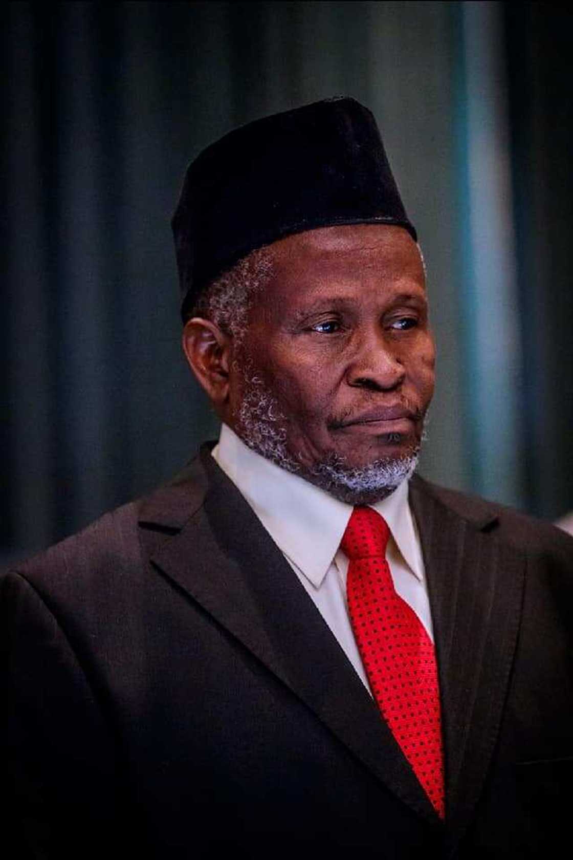 Ibrahim Tanko Muhammed, the new CJN. Source: Femi Adesina