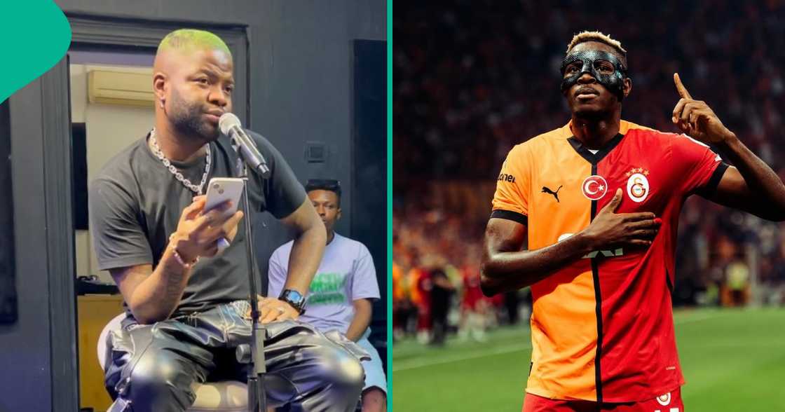 Skales hails Victor Osimhen.