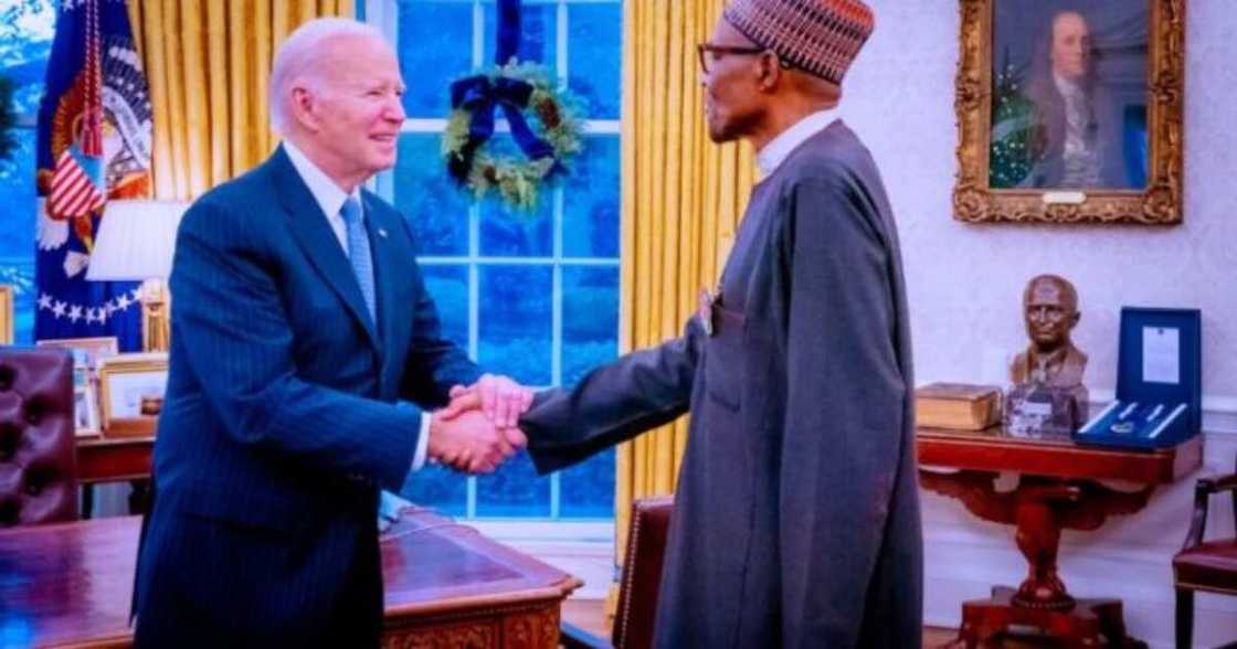 Biden ya yaba Buhari, ya ce babu kamarsa a dimokradiyyar Afrika Biden ya yaba Buhari, ya ce babu kamarsa a dimokradiyyar Afrika