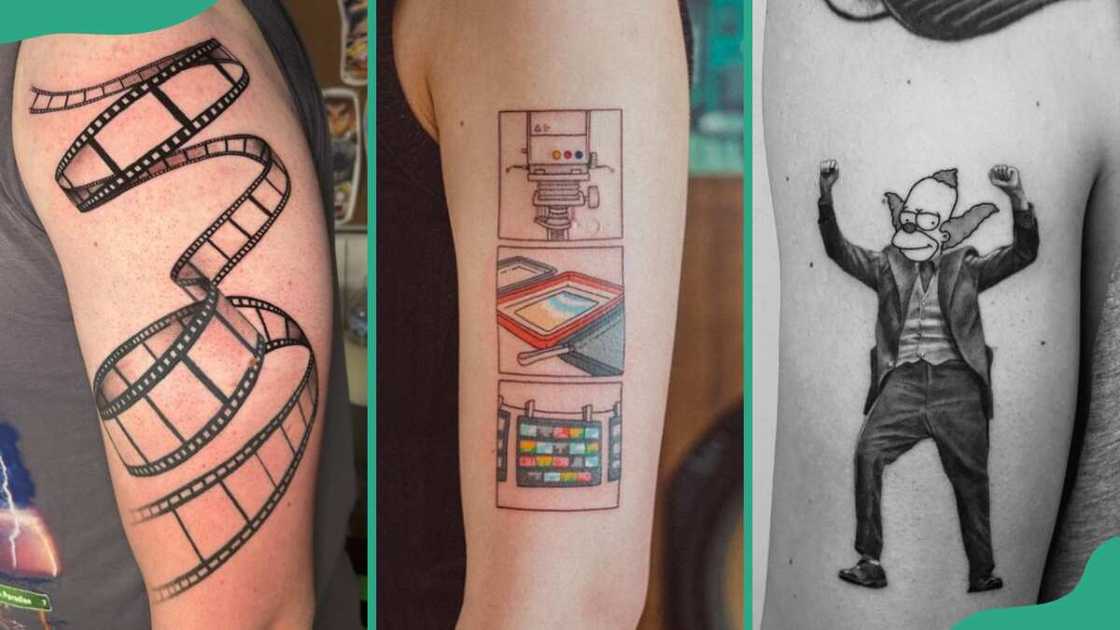 Film sleeve tattoos Film sleeve tattoos