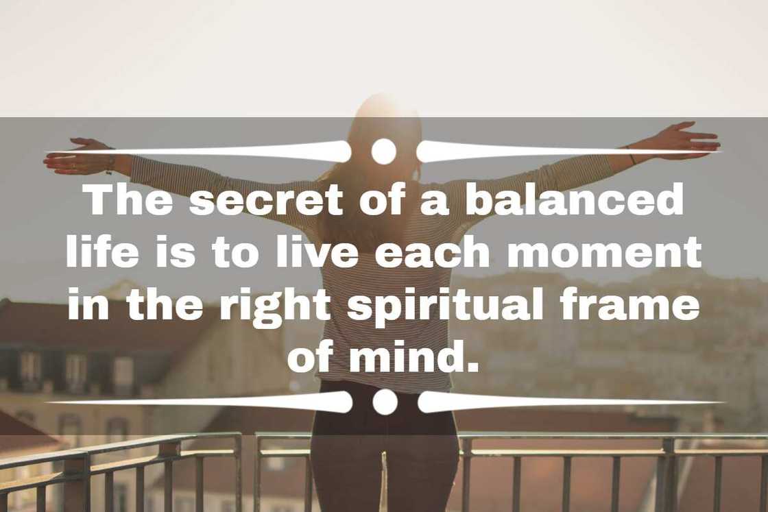 quotes about balance