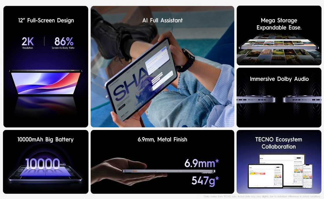TECNO Expands its Innovation Lineup with the All-New Megapad Tablet