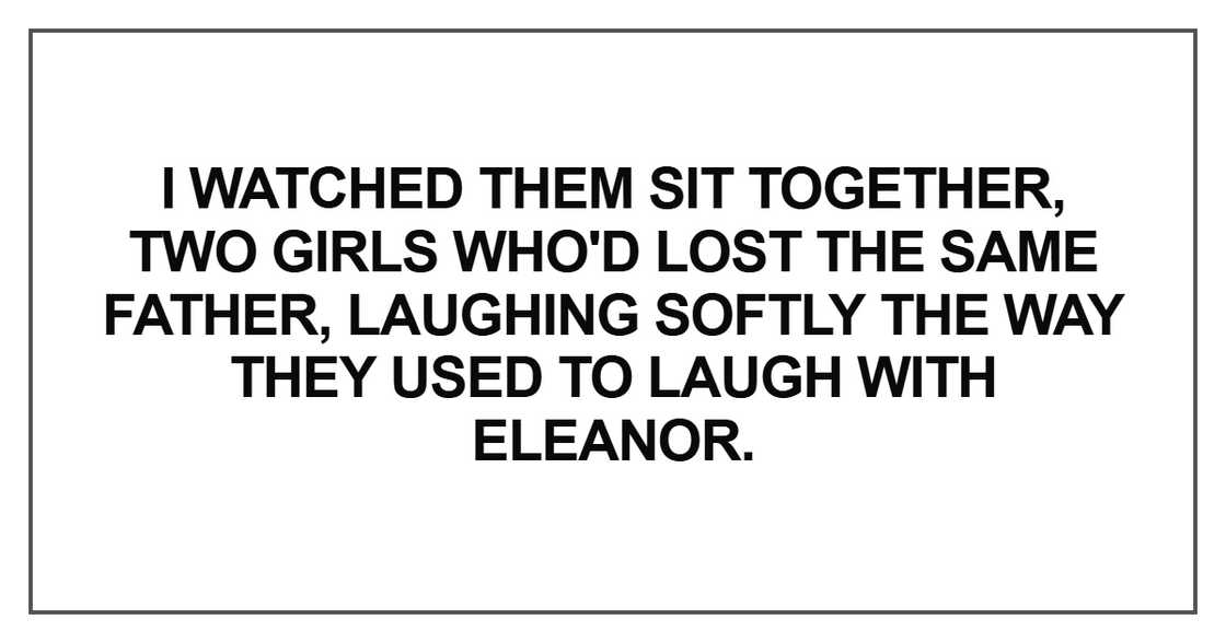 I watched them sit together I watched them sit together
