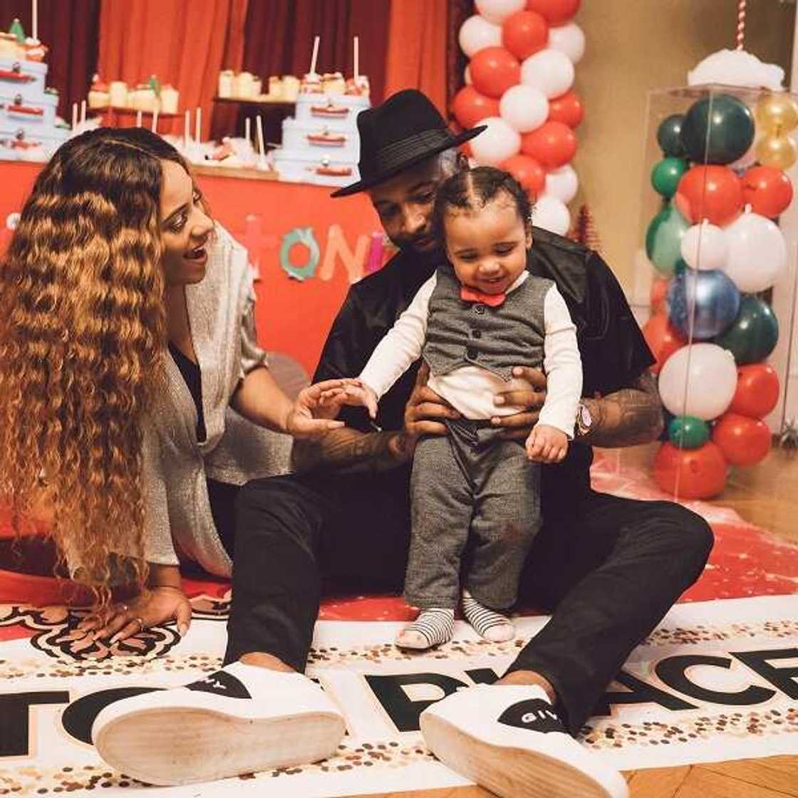 Cyn, Joe Budden, and their son Cyn, Joe Budden, and their son