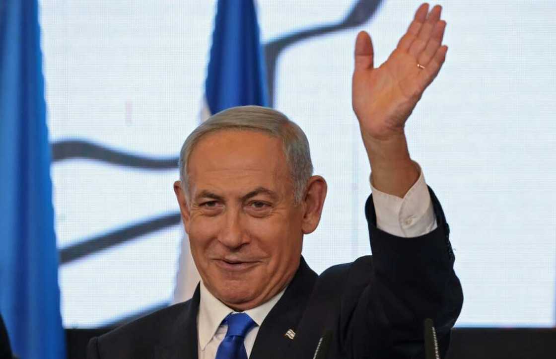 After a period of unprecedented political gridlock that forced five elections in less than four years, polls on November 1 gave Netanyahu and his far-right allies a clear majority in the 120-seat parliament After a period of unprecedented political gridlock that forced five elections in less than four years, polls on November 1 gave Netanyahu and his far-right allies a clear majority in the 120-seat parliament