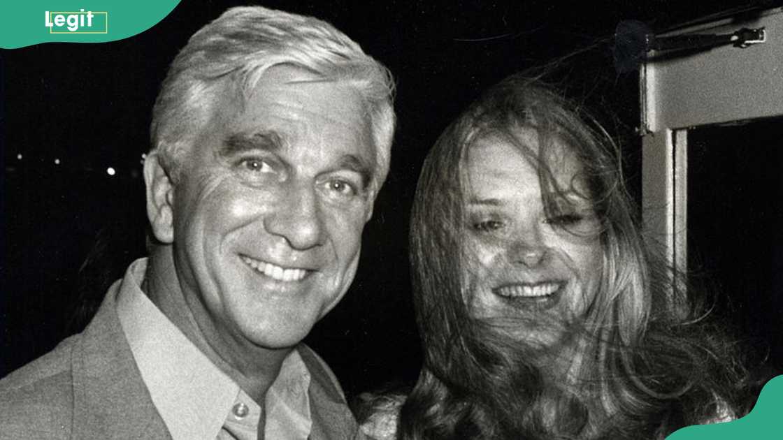 Brooks Oliver and Leslie Nielsen