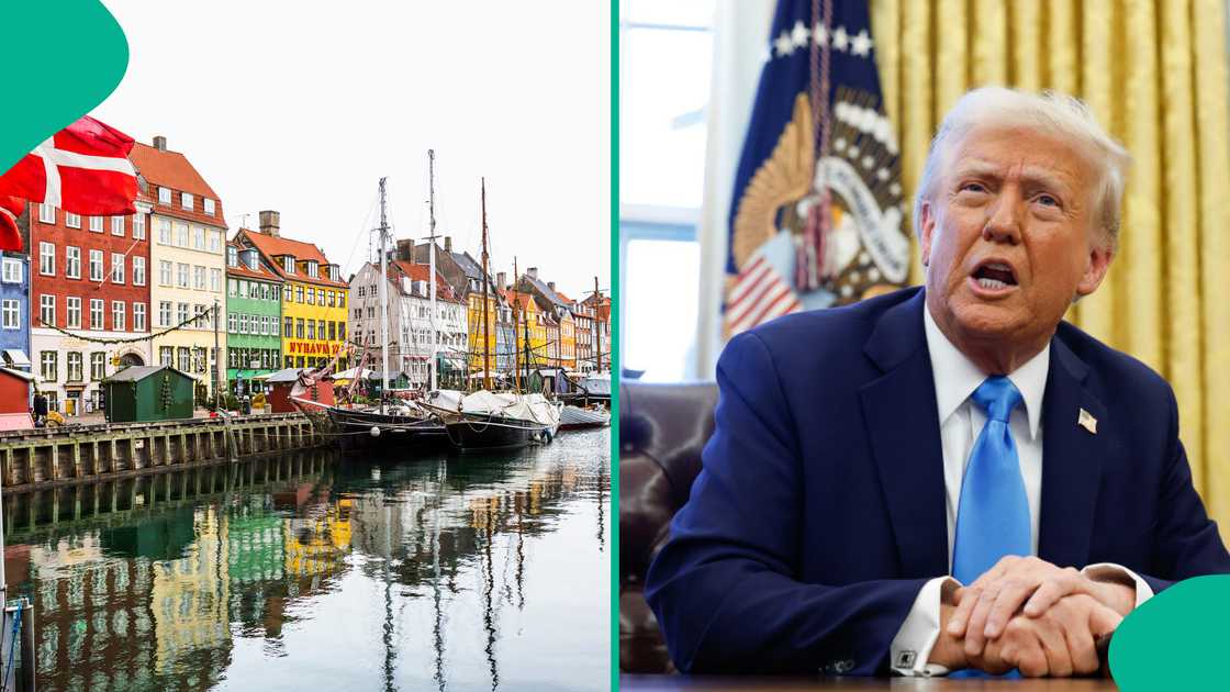 In response to President Trump's attempts to purchase Greenland, over 200,000 Danes have signed a petition to buy California from the United States.