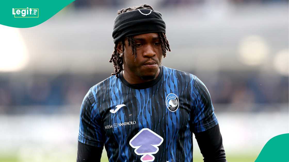 Ademola Lookman, Gewiss Stadium, Bergamo, Italy, Atalanta, SS Lazio, Serie A. Ademola Lookman, Gewiss Stadium, Bergamo, Italy, Atalanta, SS Lazio, Serie A.