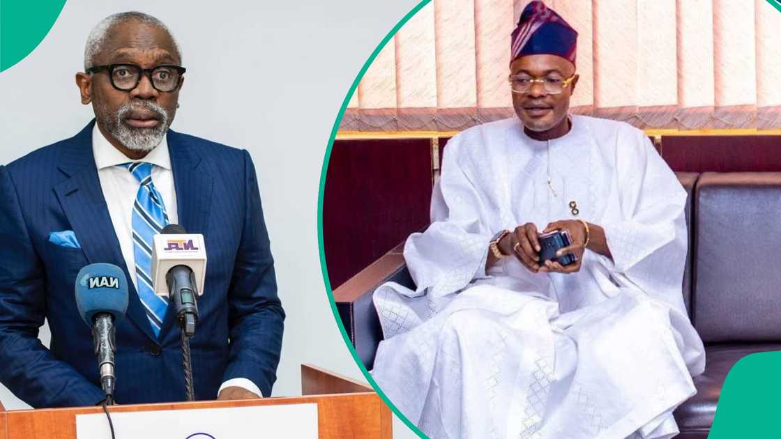 A resurfaced video showing Adeniyi Matthew Adeyemi, the man linked to the alleged N1.3 billion ghost agency scandal, during a press conference is trending.