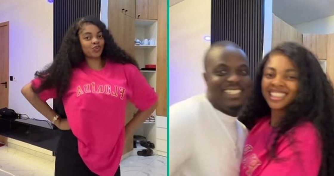 Lady who boldly collected man's number years ago celebrates in video after having three children for him. Lady who boldly collected man's number years ago celebrates in video after having three children for him.