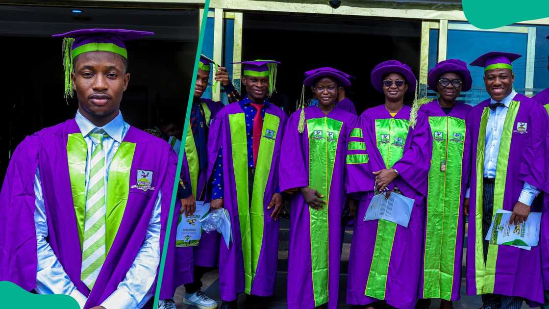 Mountain Top University graduates.
