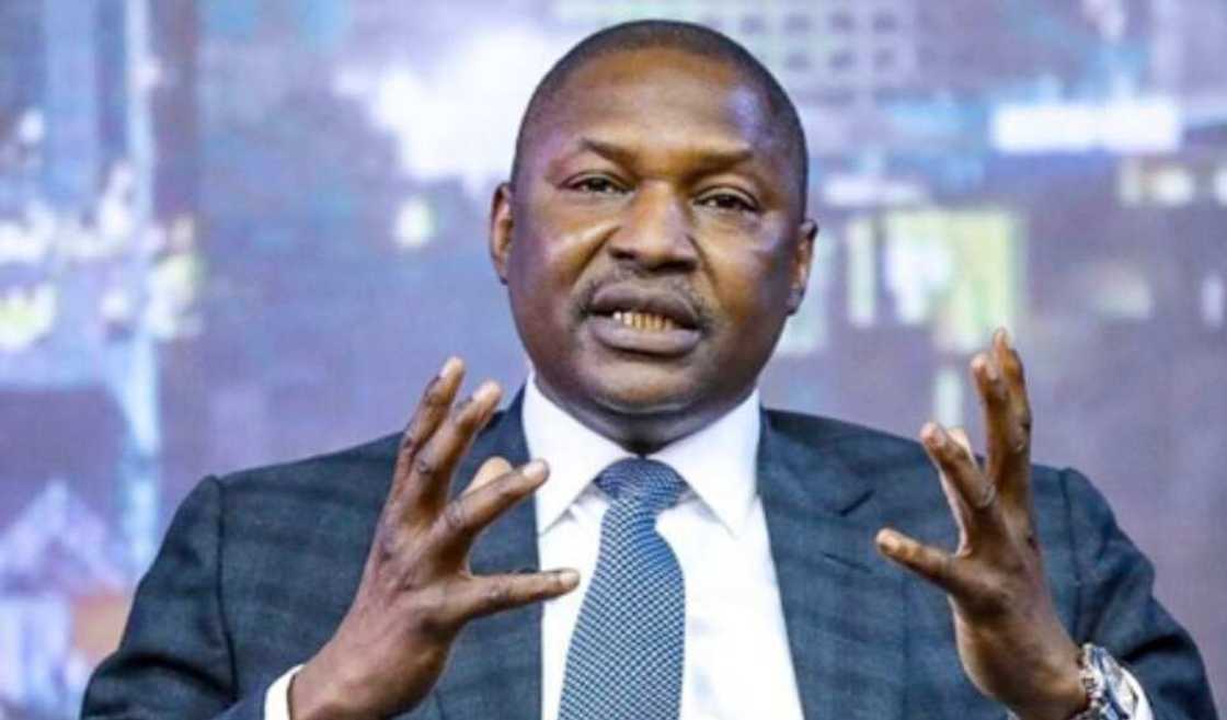 The DSS has reportedly arrested former AGF, Abubakar Malami. The DSS has reportedly arrested former AGF, Abubakar Malami.