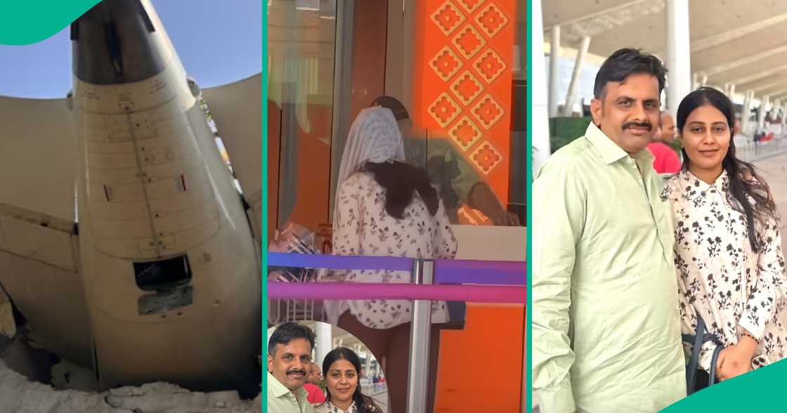 Young bride captured at airport moments before she died in Air India plane crash, video trends