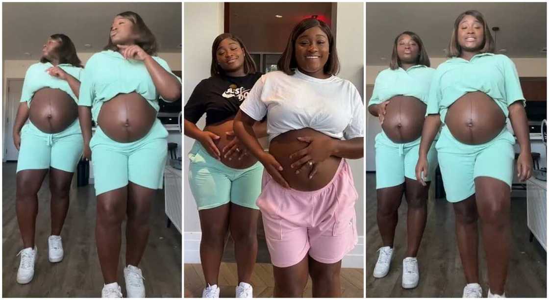 Photos Naenaetwins, TikTok twins who got pregnant at the same time. Photos Naenaetwins, TikTok twins who got pregnant at the same time.