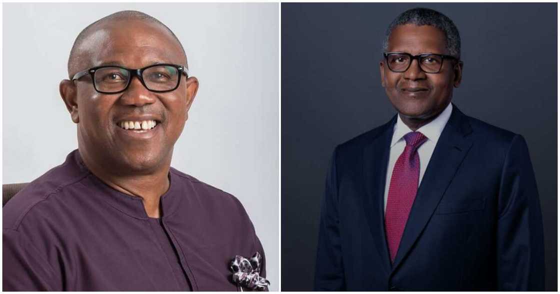 Peter Obi/Dangote Refinery/Aliko Dangote Peter Obi/Dangote Refinery/Aliko Dangote