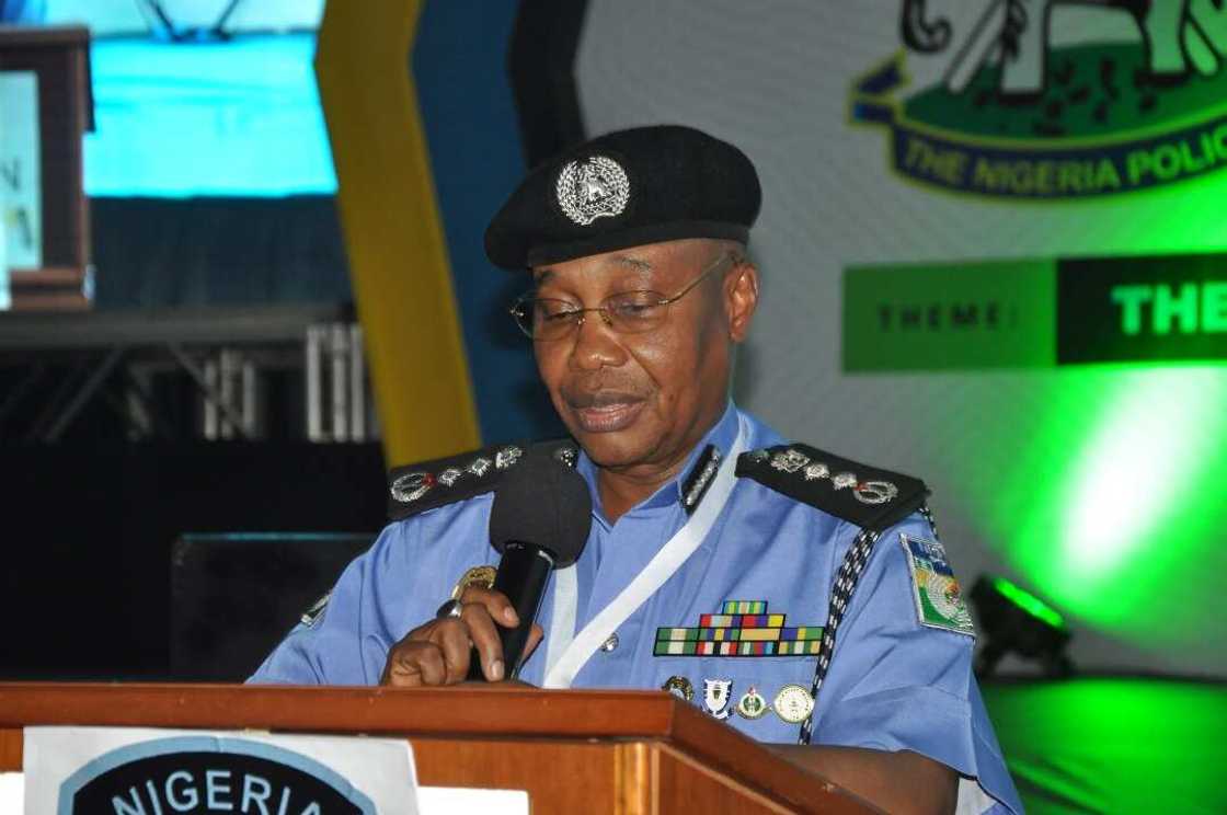 Police boss Police boss