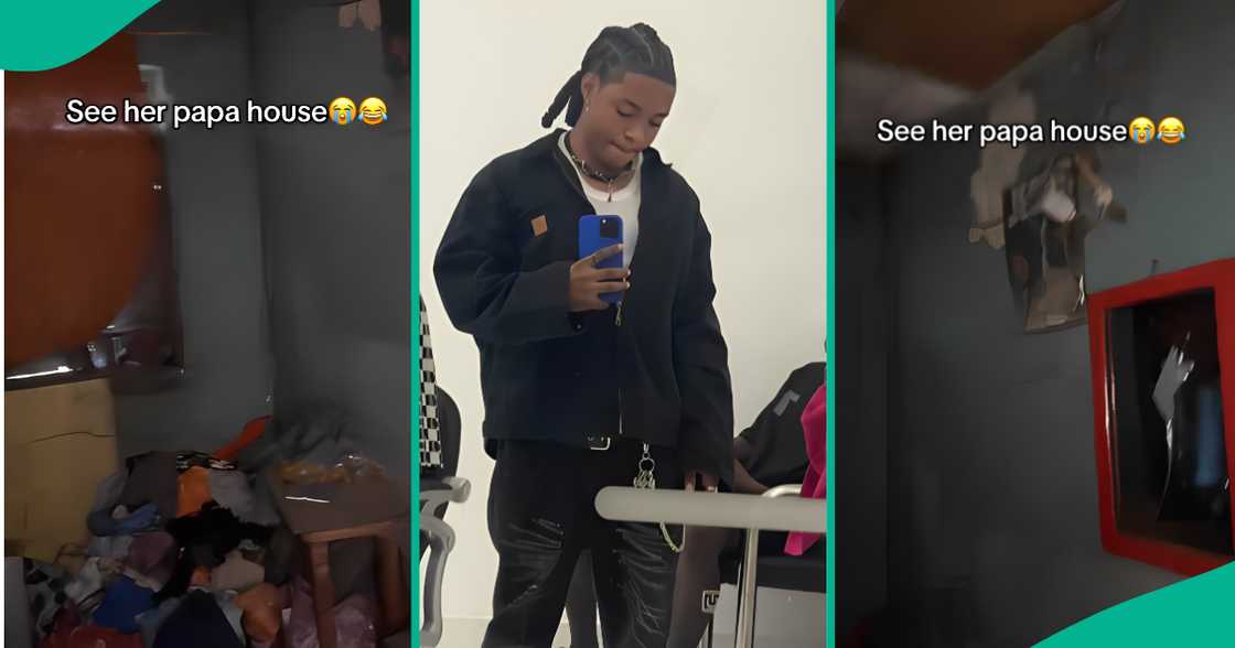 Man shares video of where his talking stage who wants N700k hair stays Man shares video of where his talking stage who wants N700k hair stays