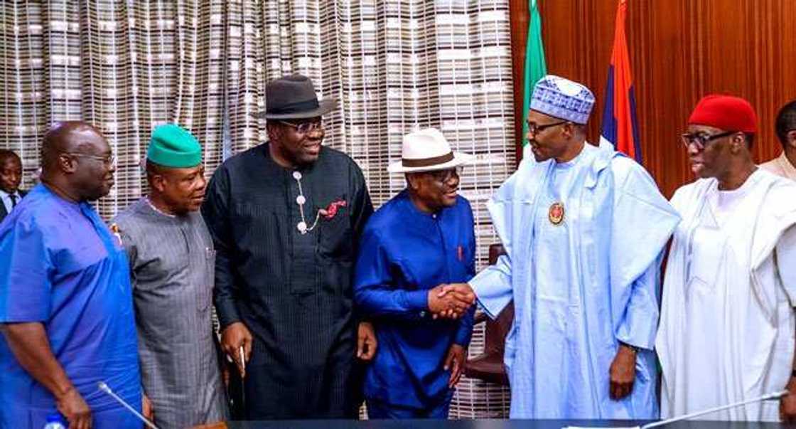 Su Wike da Buhari Su Wike da Buhari