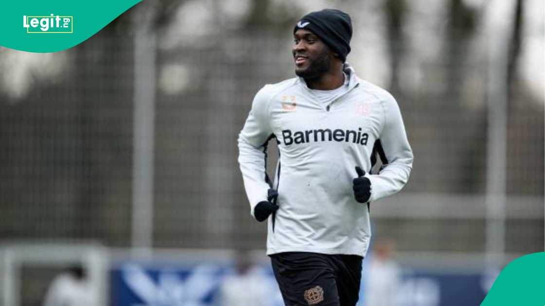 Victor Boniface, Bayer Leverkusen, Bundesliga Victor Boniface, Bayer Leverkusen, Bundesliga