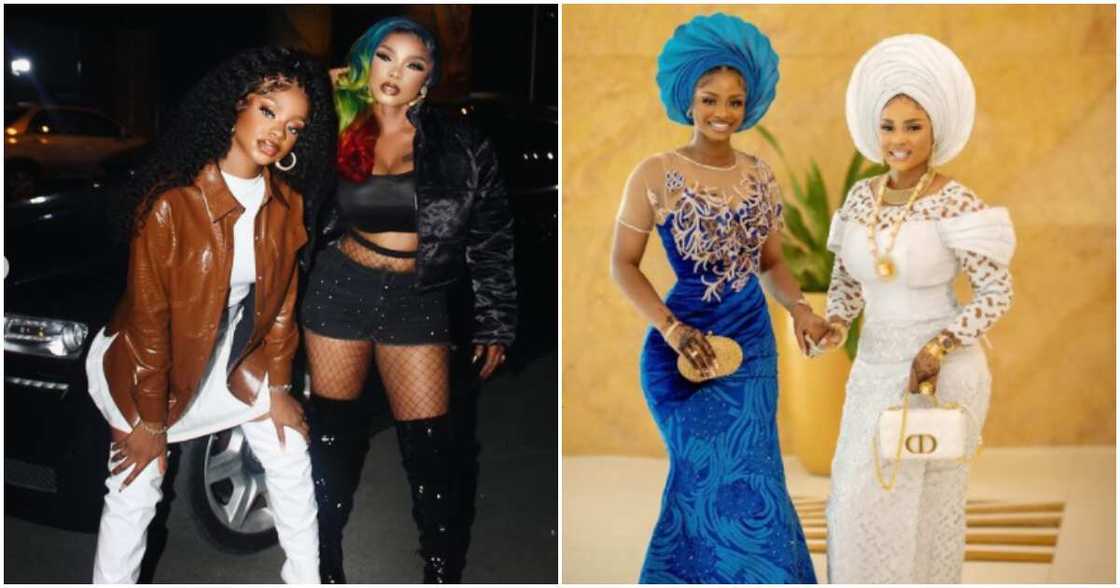 Iyabo Ojo and daughter Priscilla Iyabo Ojo and daughter Priscilla