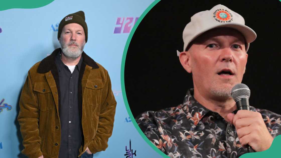 Fred Durst at the Fine Arts Theater, Beverly Hills (L), and The Egyptian Theatre, Los Angeles (R). Fred Durst at the Fine Arts Theater, Beverly Hills (L), and The Egyptian Theatre, Los Angeles (R).