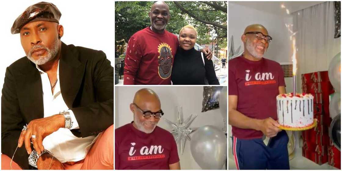 From America With Love: RMD daughter surprises him for birthday. From America With Love: RMD daughter surprises him for birthday.