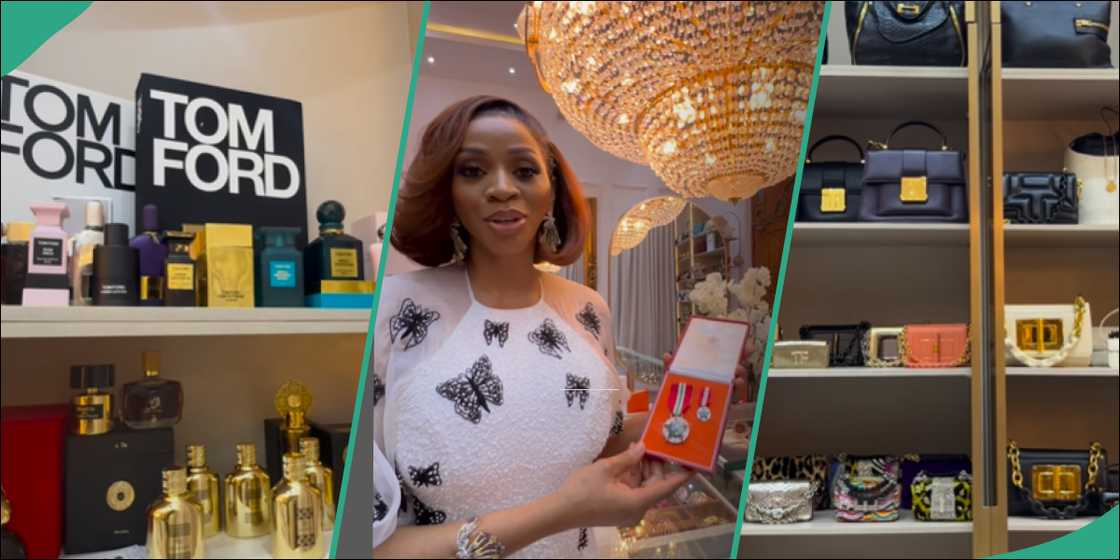 Shade Okoya shows off her wardrobe Shade Okoya shows off her wardrobe