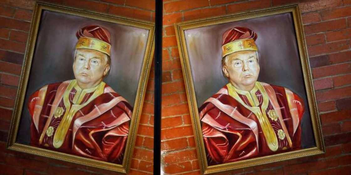 Scorned by Trump, many Nigerians love him all the same Scorned by Trump, many Nigerians love him all the same