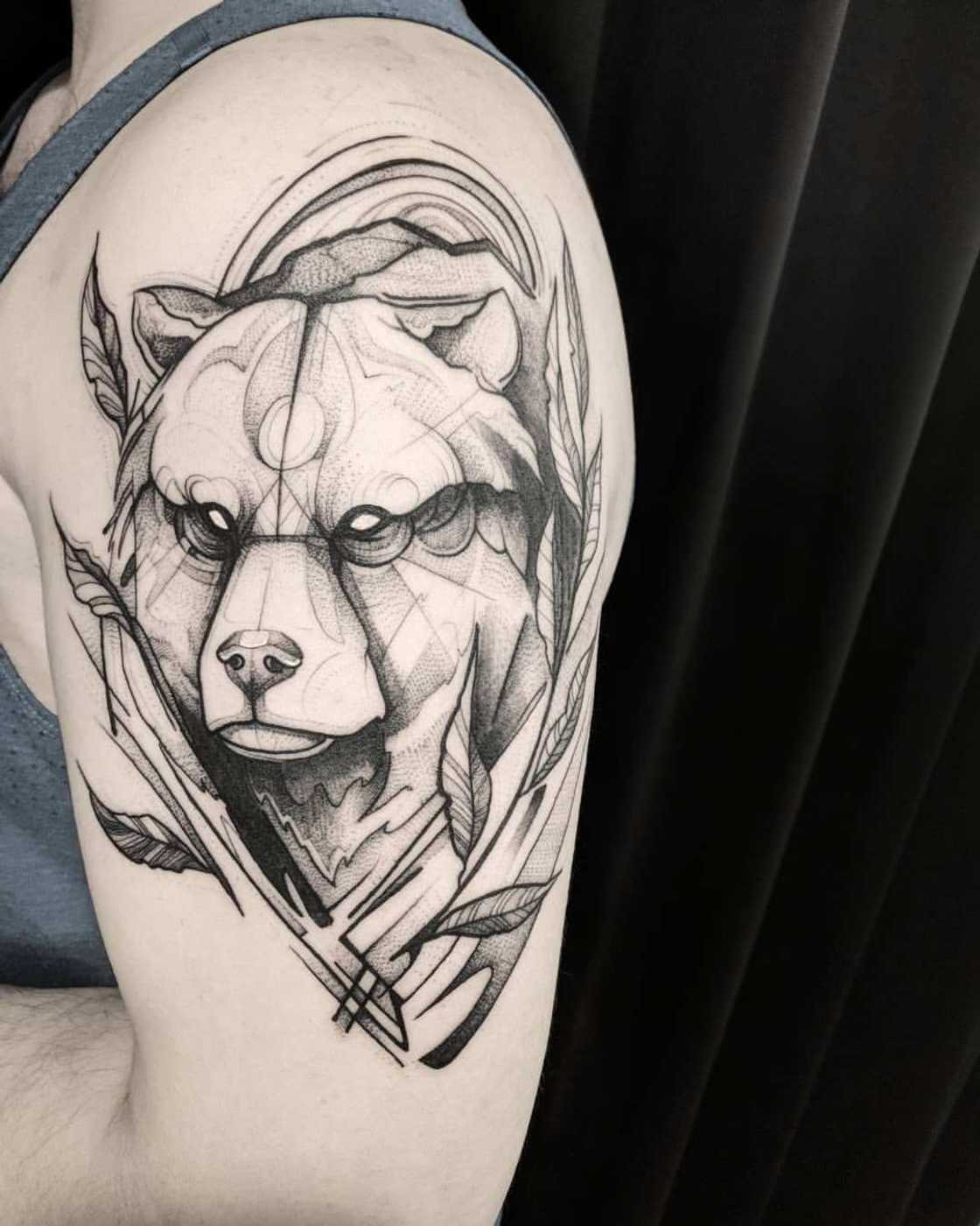 bear tattoo bear tattoo