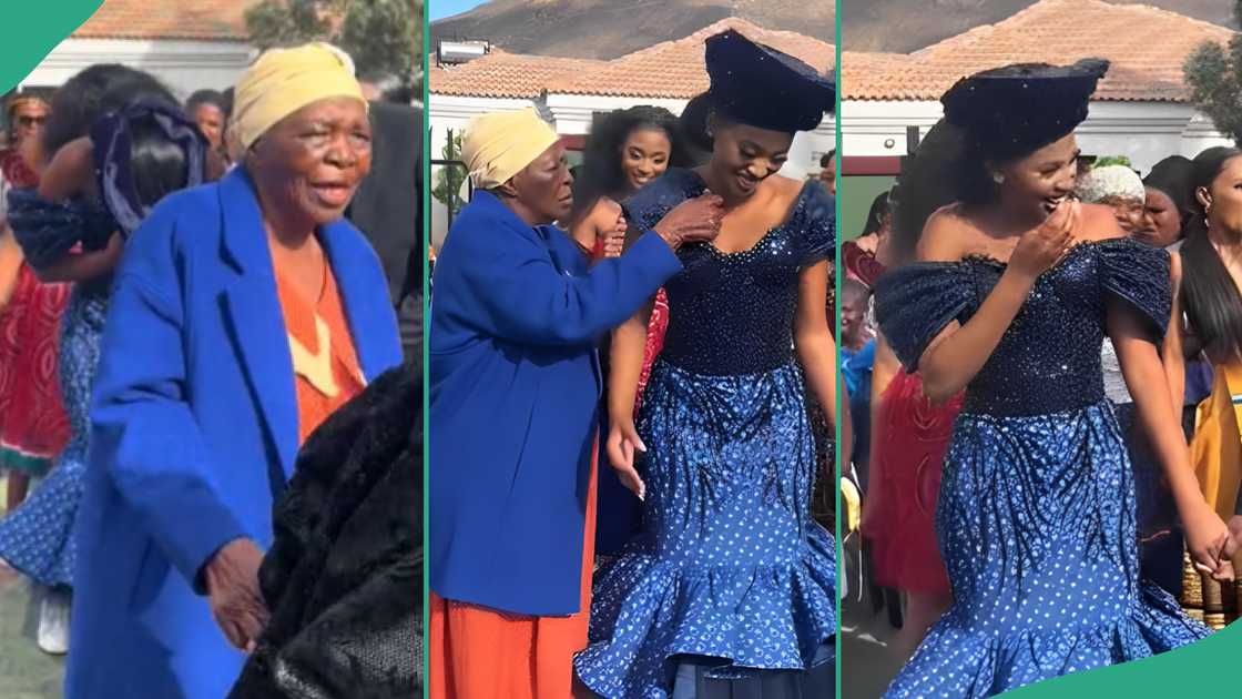 Lady and her granny go viral. Lady and her granny go viral.