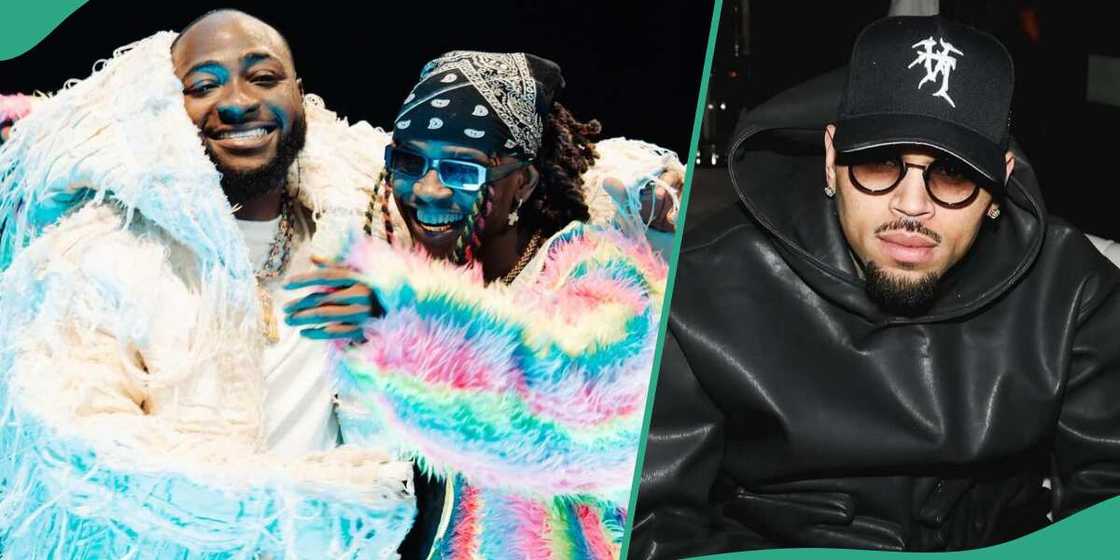 Logos Olori speaks about Davido and Chris Brown. Logos Olori speaks about Davido and Chris Brown.