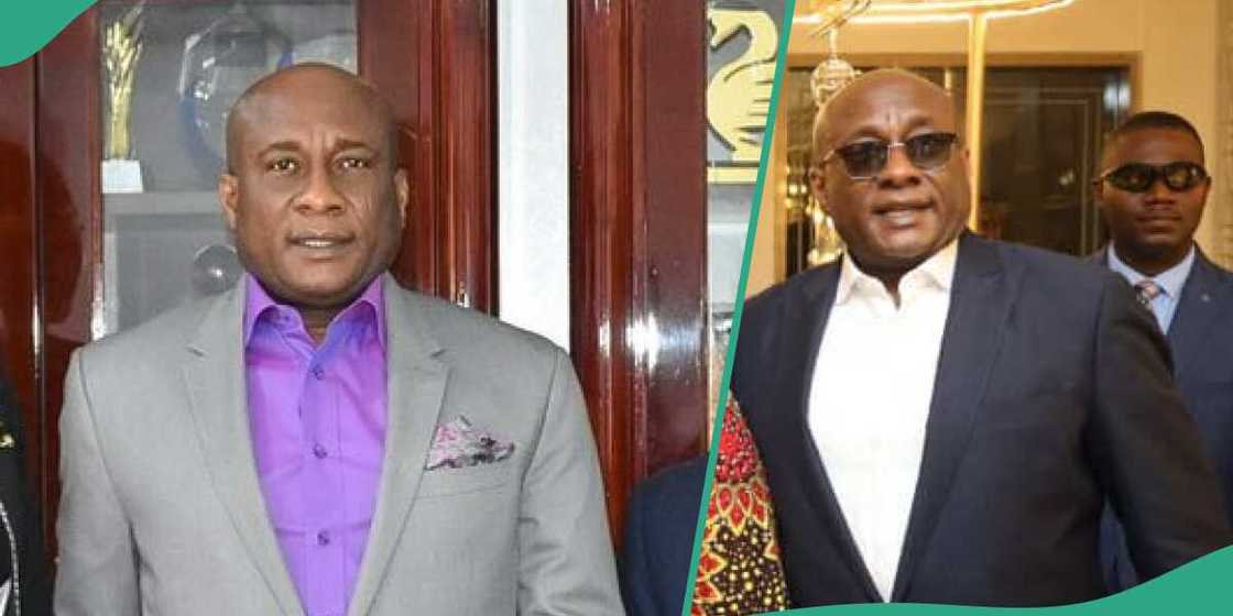 Segun Odegbami shares rare video of billionaire Allen Onyema in living room