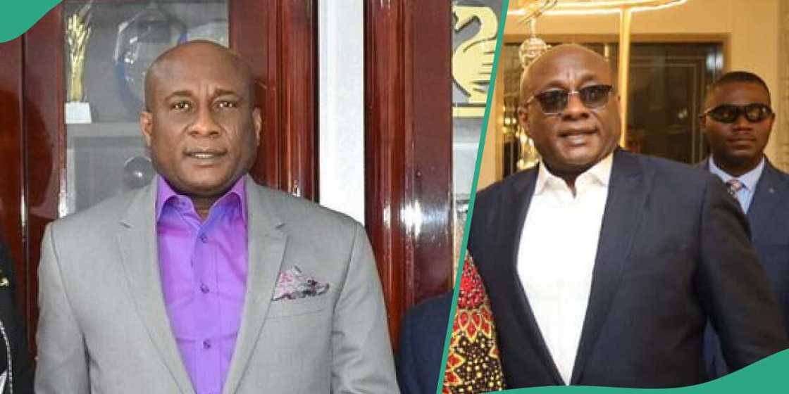 Segun Odegbami shares rare video of billionaire Allen Onyema in living room Segun Odegbami shares rare video of billionaire Allen Onyema in living room
