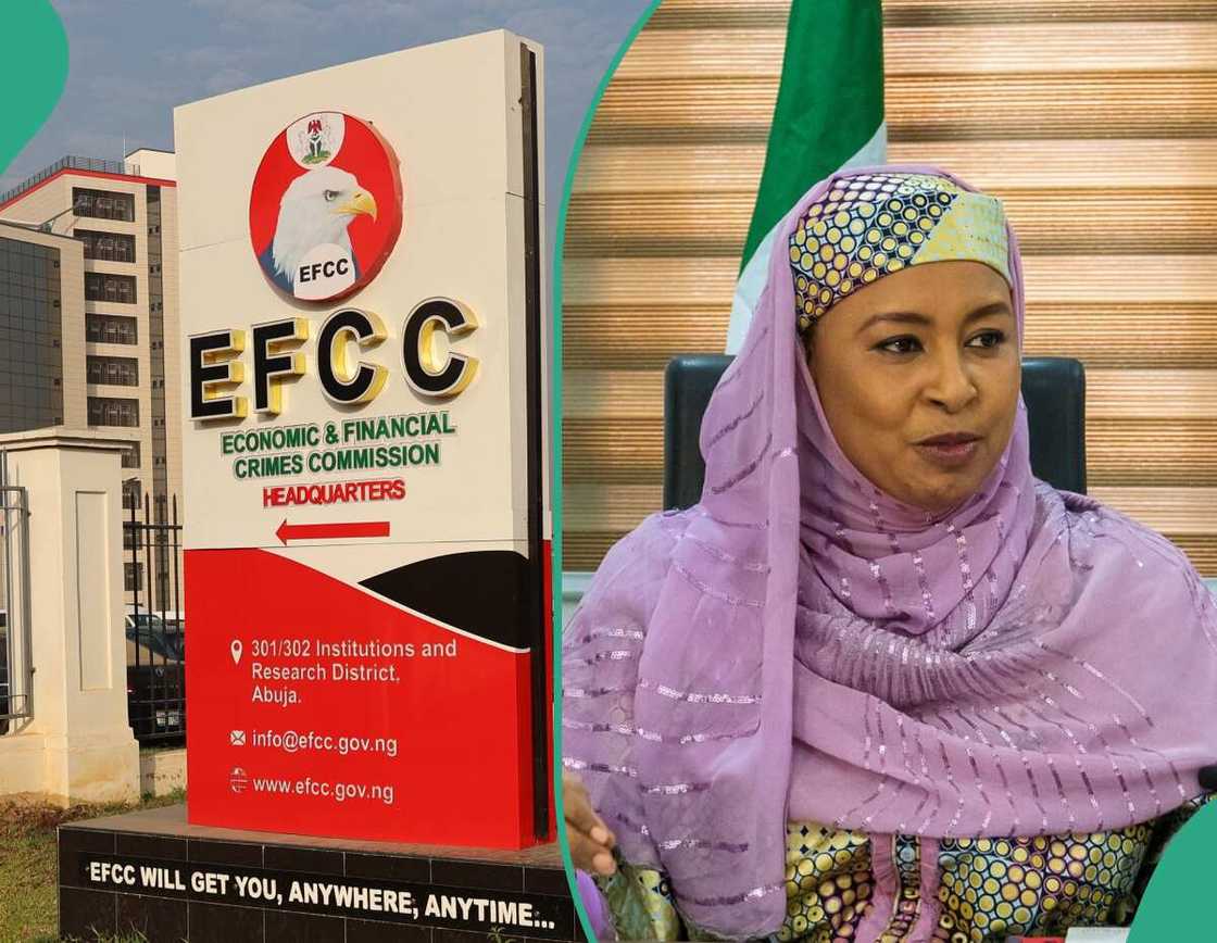 Hukumar EFCC ta yi caraf da Halima Shehu Hukumar EFCC ta yi caraf da Halima Shehu
