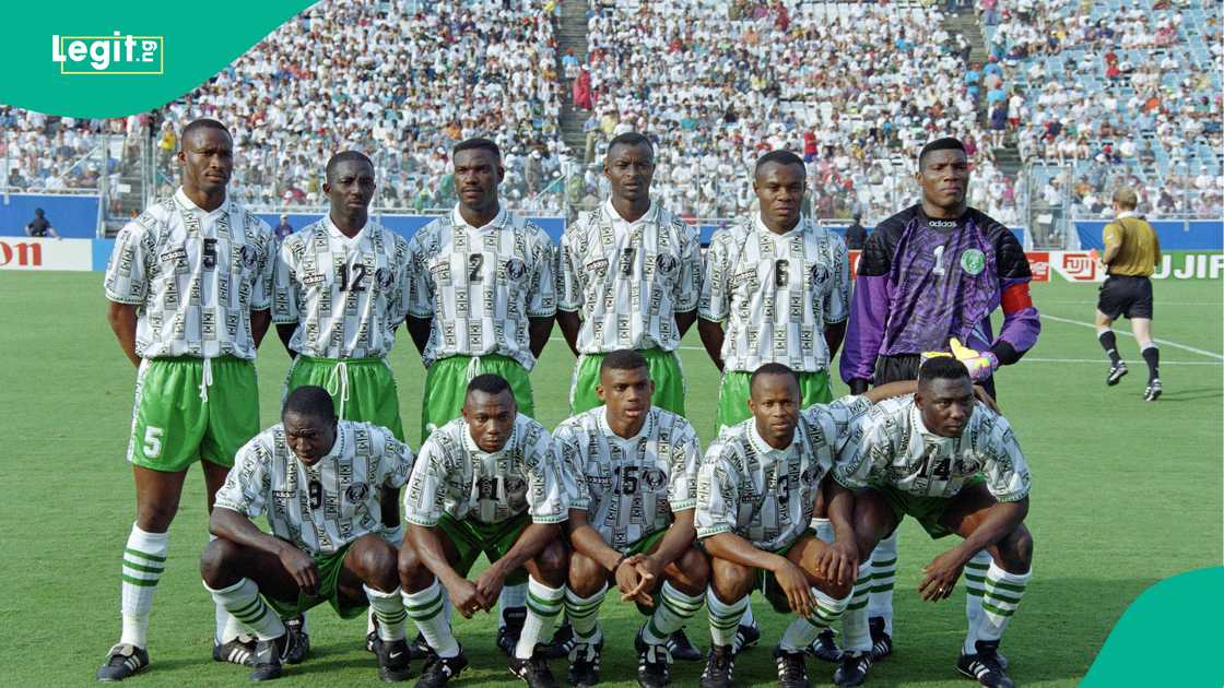 Samson Siasia, Sunday Oliseh, Peter Rufai, Super Eagles, Nigeria, 1994 FIFA World Cup