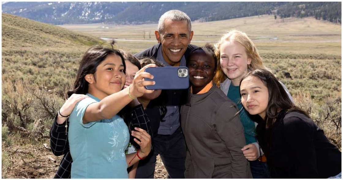 Barrack Obama in Netflix docuseries. Barrack Obama in Netflix docuseries.