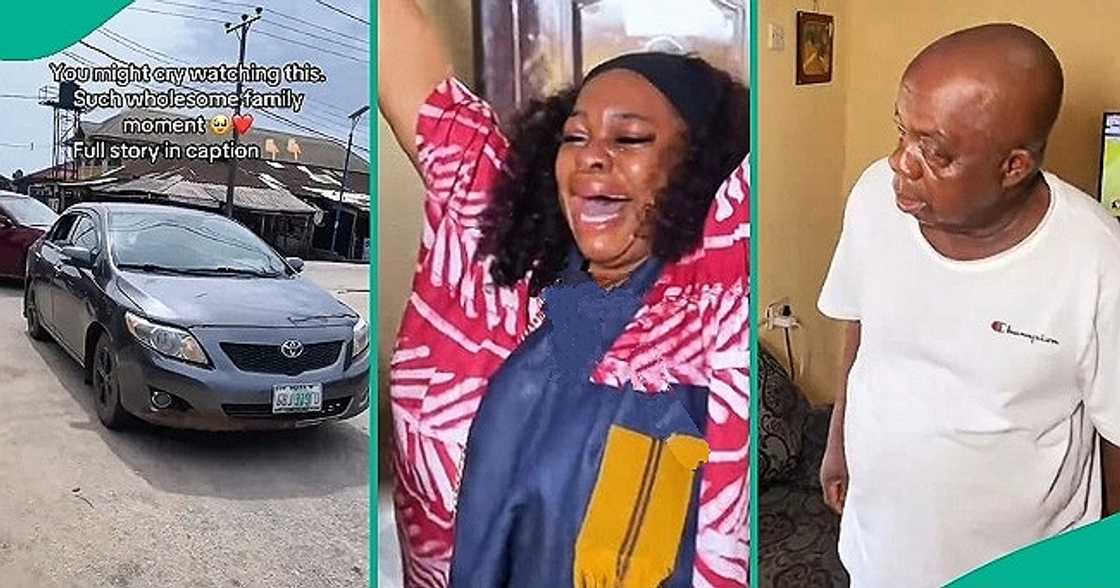 Emotional reunion of father and daughter after 9 years apart melts hearts. Emotional reunion of father and daughter after 9 years apart melts hearts.