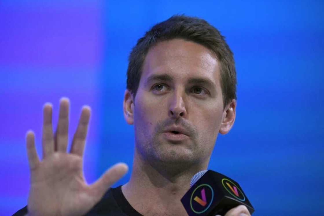 Snapchat founder and CEO Evan Spiegel says that growing ranks of users holds promise for the future as the photo-centric messaging service strives to ride out a time of belt-tightening by online advertisers. Snapchat founder and CEO Evan Spiegel says that growing ranks of users holds promise for the future as the photo-centric messaging service strives to ride out a time of belt-tightening by online advertisers.
