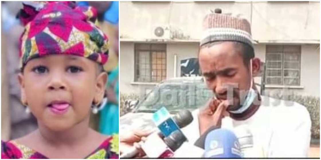 Till I die, I won't forget: Father of 5-year-old girl Hanifa Abubakar killed by her school proprietor reacts in emotional video Till I die, I won't forget: Father of 5-year-old girl Hanifa Abubakar killed by her school proprietor reacts in emotional video