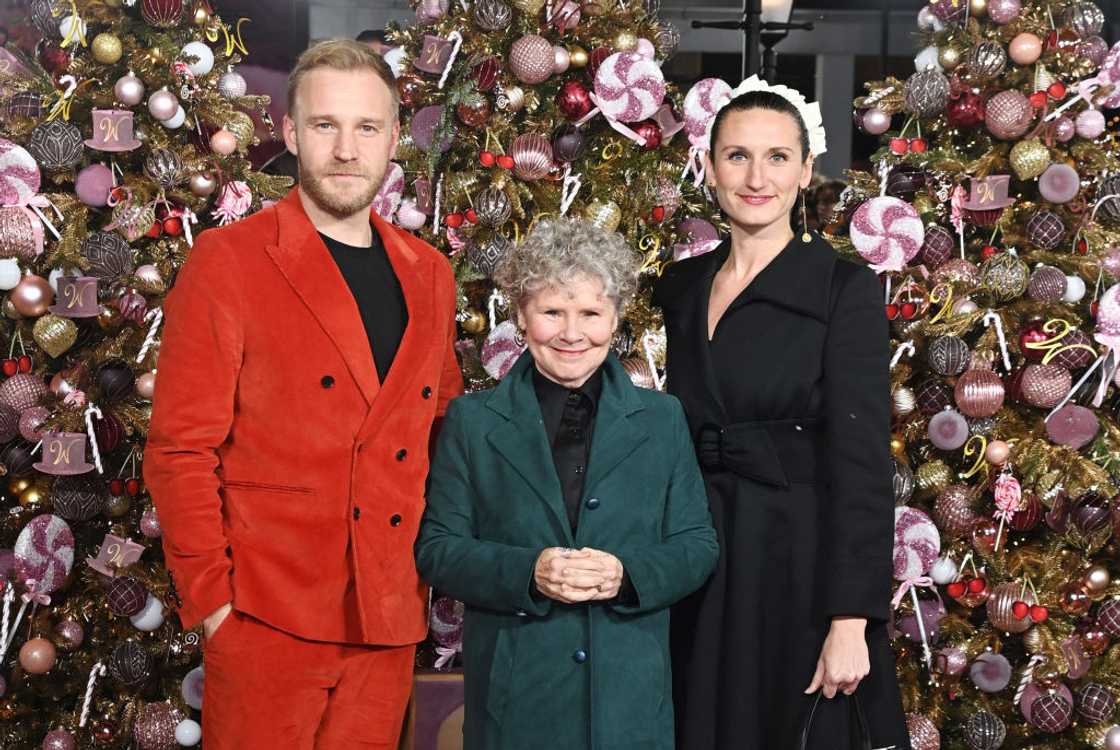 Sam Phillips (L), Imelda Staunton and Bessie Carter (R) attend the World Premiere of Wonka Sam Phillips (L), Imelda Staunton and Bessie Carter (R) attend the World Premiere of Wonka
