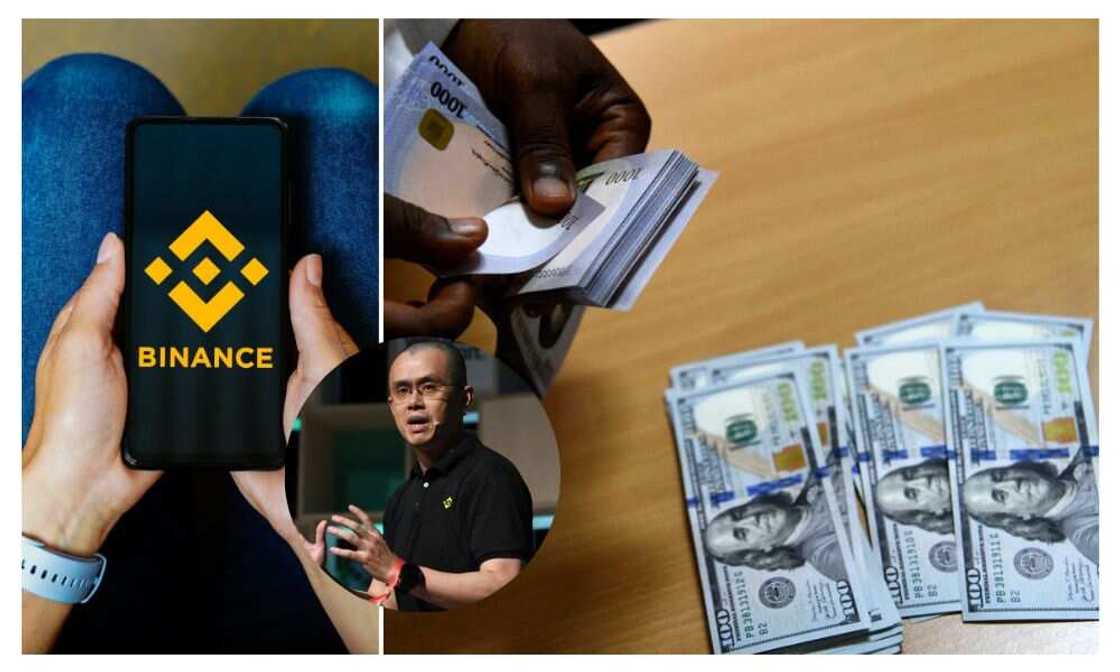 Naira, Binance, Dollars