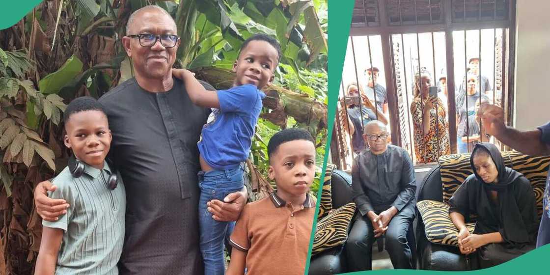Peter Obi, LP chieftains visits late actor Junior Pope's family in Enugu state Peter Obi, LP chieftains visits late actor Junior Pope's family in Enugu state